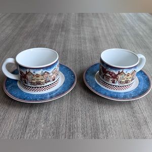 Debbie Mumm cups and saucers